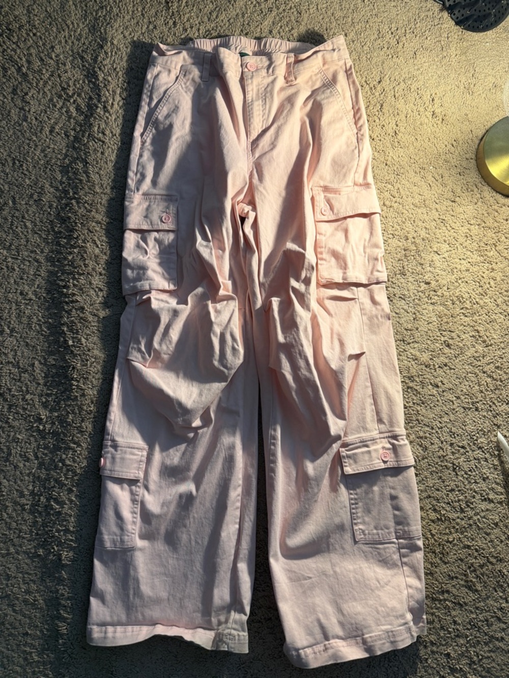 Light Pink Cargo Pants